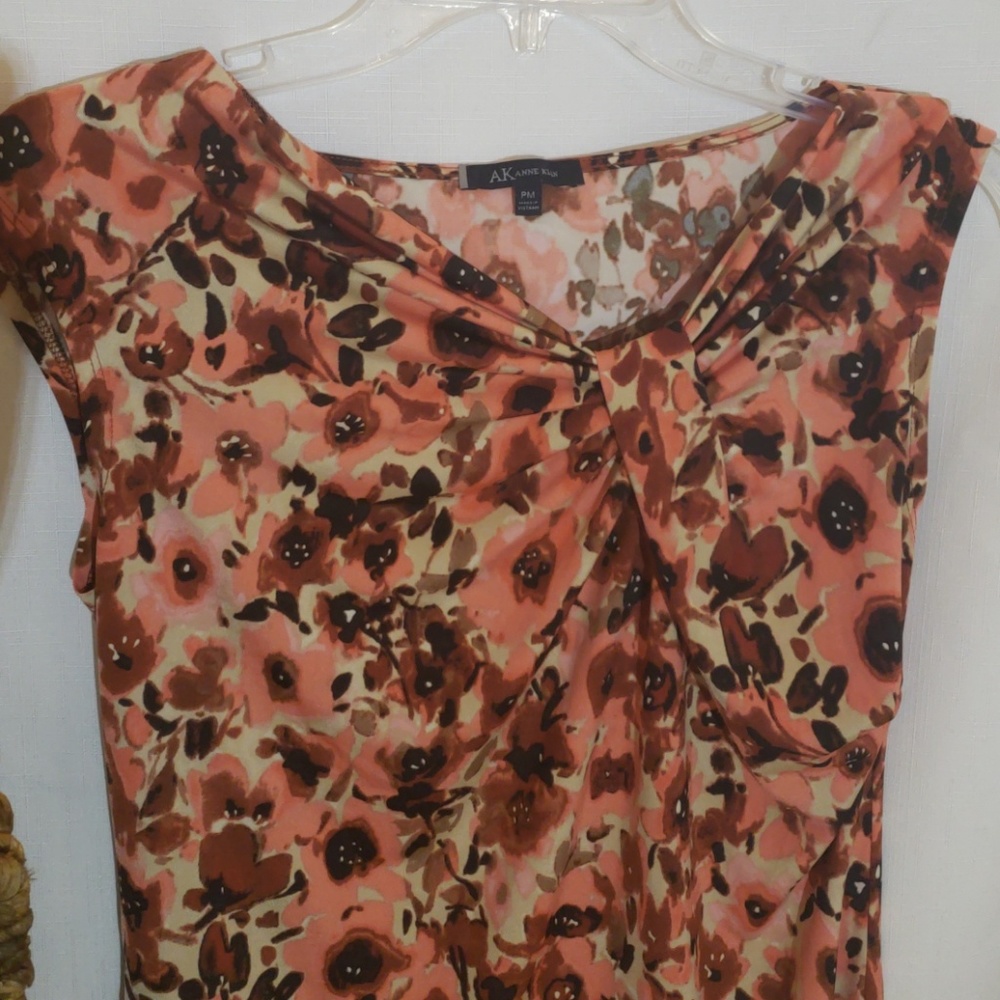 Anne Klein Ruched  Blouse - Picture 3 of 5